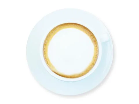 Cup of coffee isolated Stock Photos