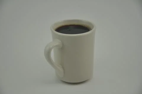 Cup of Coffee Isolated Foto stock