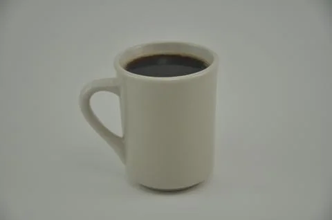 Cup of Coffee Isolated Foto stock