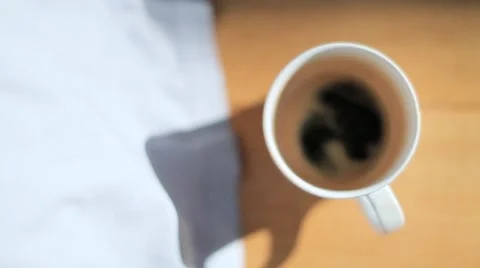 Cup of coffee with a nice crema Stock Footage 62505208