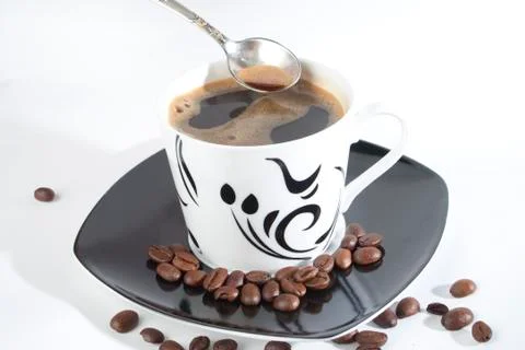 Cup of coffee Stock Photos