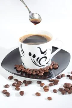 Cup of coffee Stock Photos