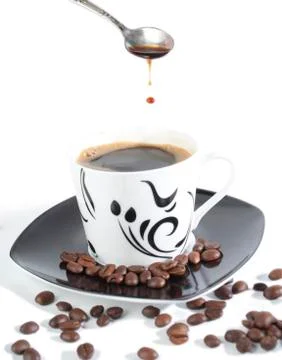 Cup of coffee Stock Photos
