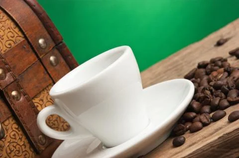 Cup of coffee Stock Photos