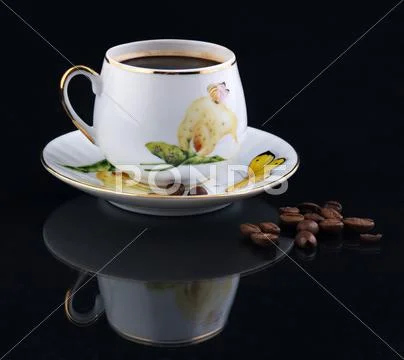 Cup of coffee Stock Photos