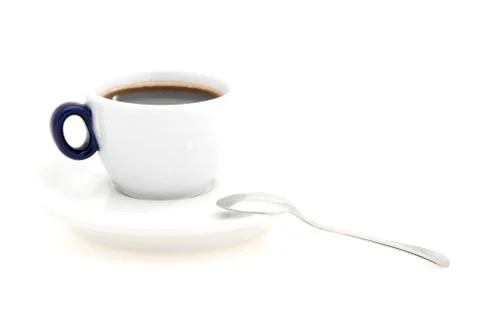 The cup of coffee Stock Photos