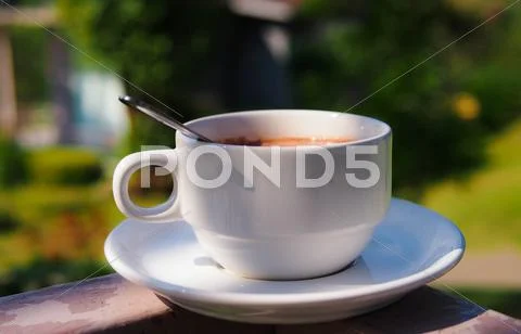 Cup of coffee Stock Photos