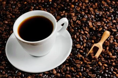 Cup of coffee Stock Photos