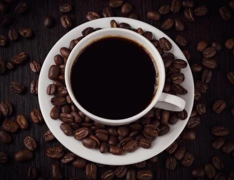 A cup of coffee Stock Photos