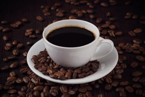 A cup of coffee Stock Photos