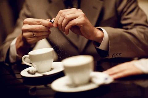 Cup of coffee Stock Photos