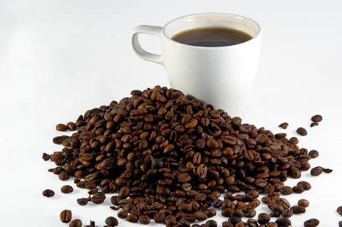 Cup of coffee Stock Photos