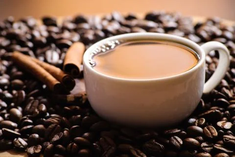 Cup of coffee Stock Photos