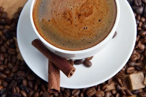Cup of coffee Stock Photos