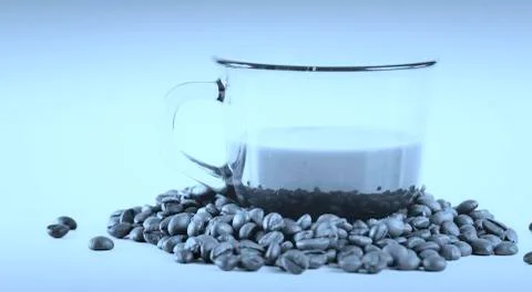 Cup with coffee 스톡 사진