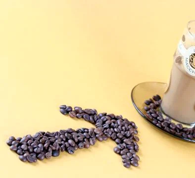 Cup with coffee Stock Photos