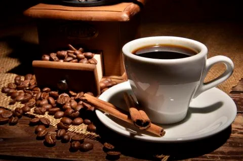 Cup of coffee Stock Photos