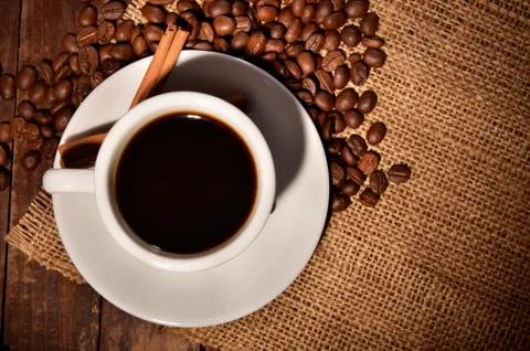 Cup of coffee Stock Photos