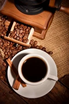 Cup of coffee Stock Photos