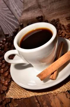 Cup of coffee Stock Photos