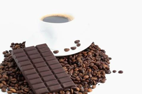 Cup with coffee Stock Photos