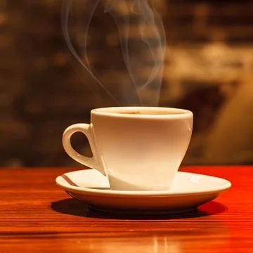 A cup of coffee  Stock Photos