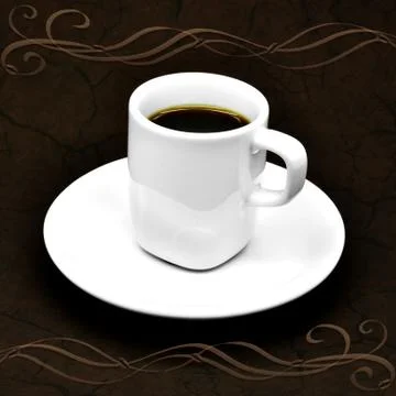 Cup of coffee Stock Photos