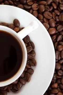 Cup of coffee  Stock Photos