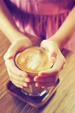 Cup of coffee Stock Photos