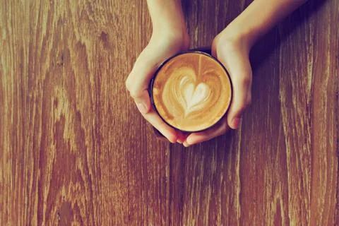 Cup of coffee Stock Photos