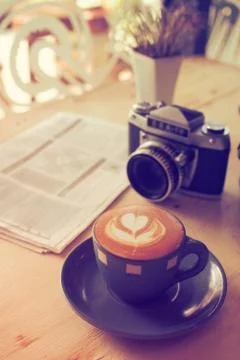 Cup of coffee Stock Photos