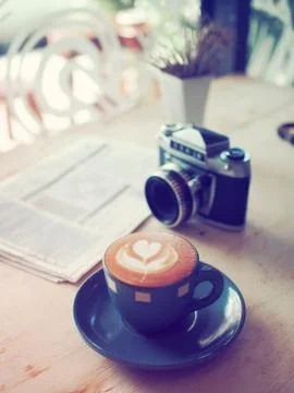 Cup of coffee Stock Photos