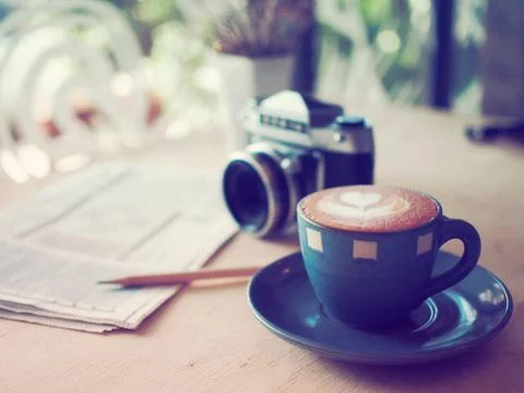 Cup of coffee Stock Photos
