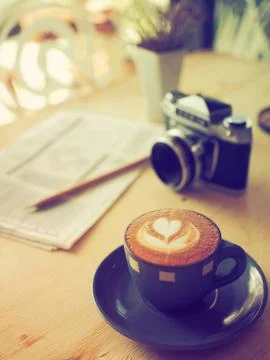 Cup of coffee Stock Photos