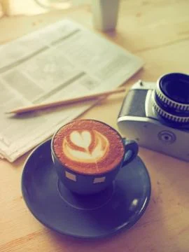 Cup of coffee Stock Photos