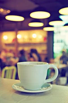 Cup of coffee Stock Photos