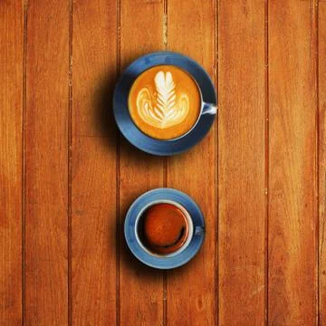 Cup of coffee Stock Photos