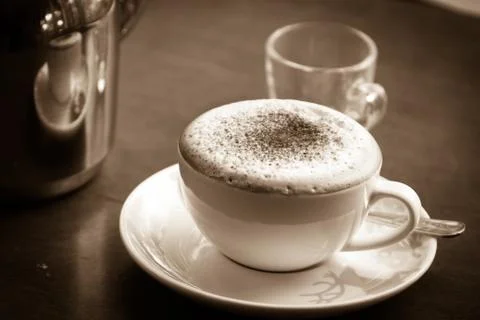 A cup of coffee Stock Photos