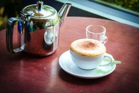 A cup of coffee Foto stock