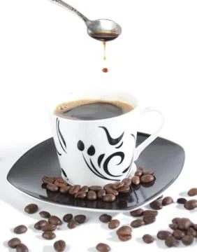 Cup of coffee Stock Photos