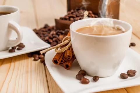Cup of coffee Stock Photos