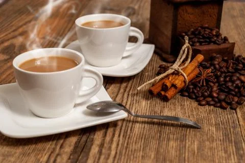 Cup of coffee Stock Photos