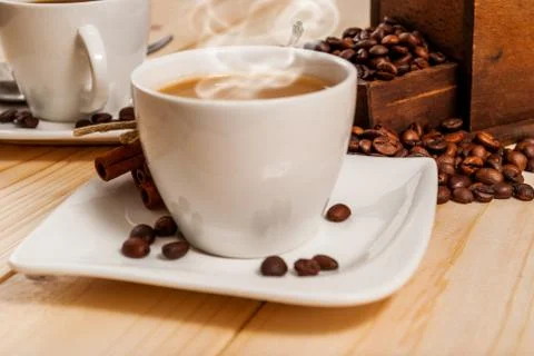 Cup of coffee Stock Photos