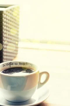 Cup of coffee Stock Photos