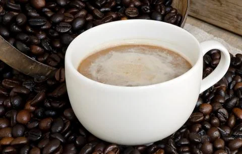 Cup of coffee Stock Photos