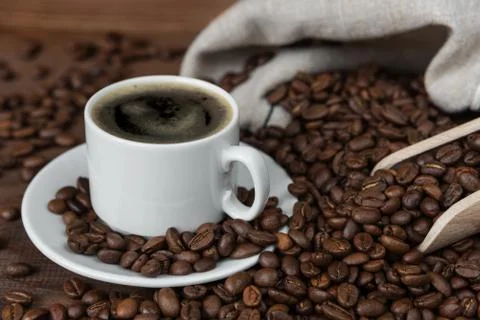 Cup of coffee Stock Photos