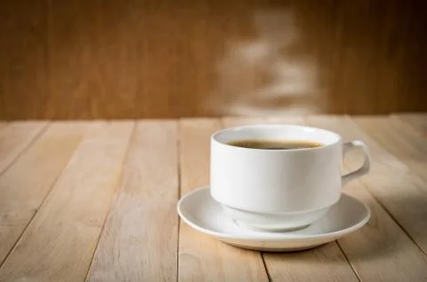 Cup of coffee. Stock Photos