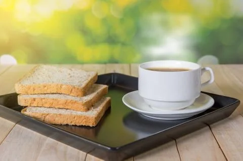 Cup of coffee. Stock Photos