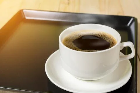 Cup of coffee. Stock Photos