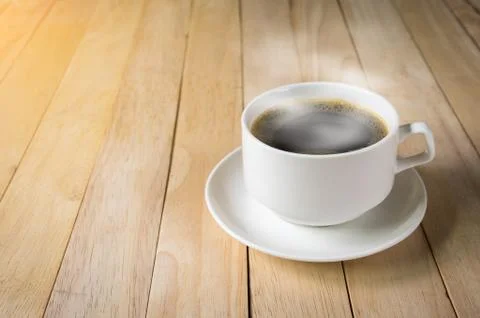 Cup of coffee. Stock Photos